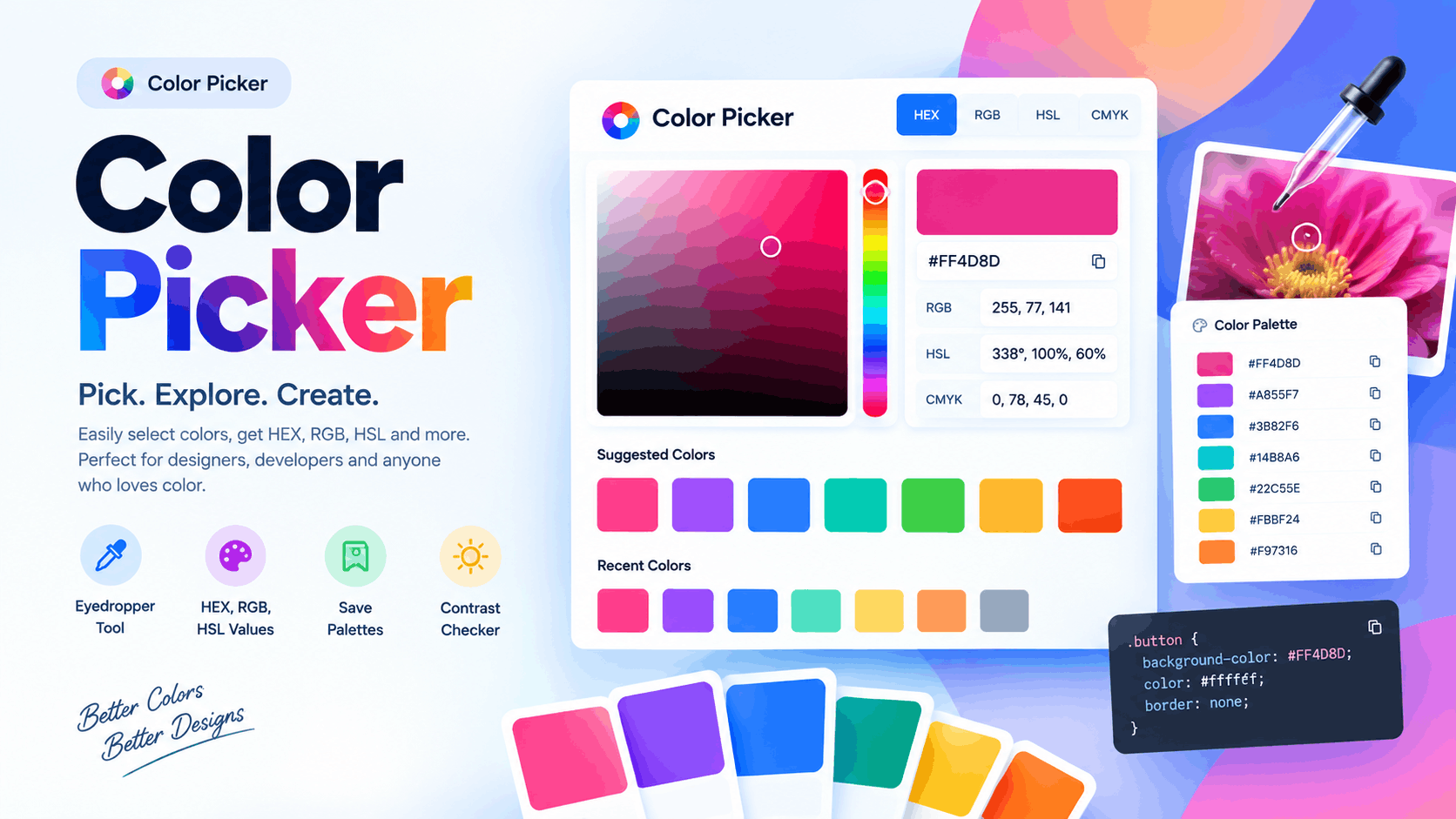 Color Picker | The Complete Guide to Selecting, Understanding and Applying Color